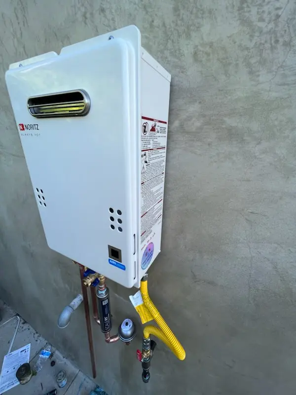 Tankless water heater installation for Spencerville homes